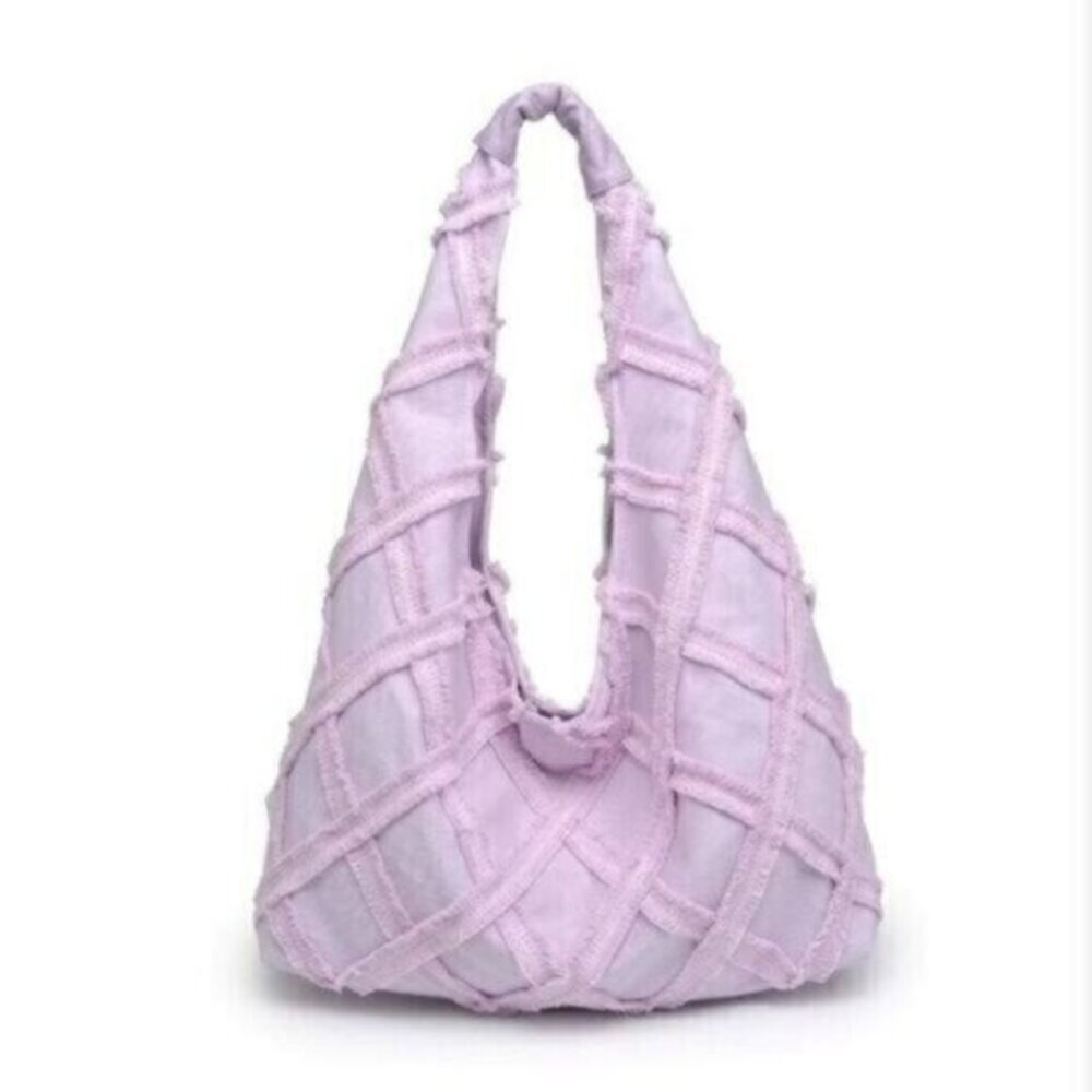 Urban Expressions Barbuda Hobo Bag in Lavender New